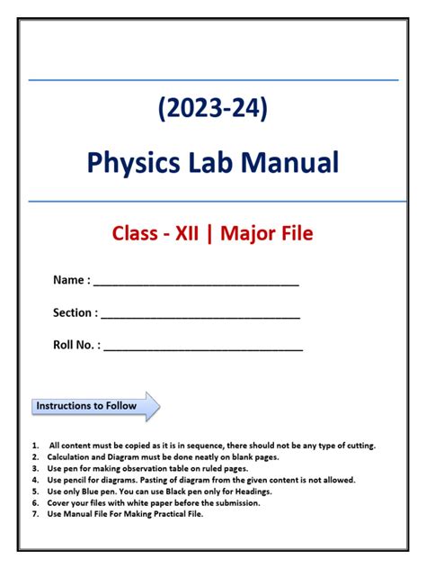 Image result for Physics Lab Practicals Using Lab Manual
