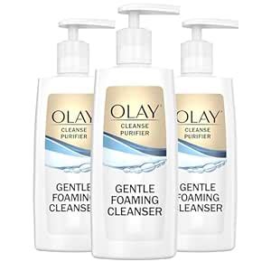 Olay Cleanse Gentle Foaming Face Cleanser for Sensitive Skin, Fragrance ...