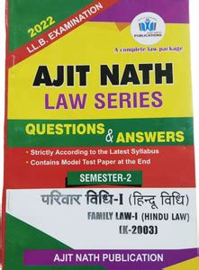 Practice Book For LLB Semester 2nd Question Paper With Syllabus And ...