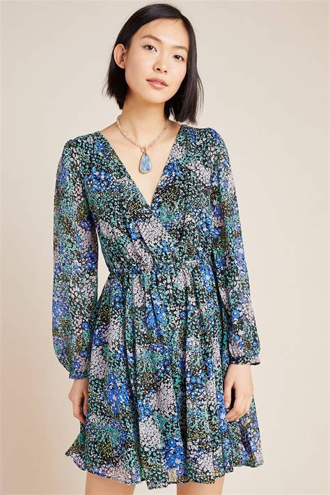 Petite Anthropologie Carolyn Mini Dress in Assorted Size: Xxs P, Women's Dre... Petite ...