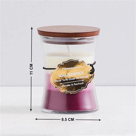 Buy Redolance Three-Tone Jar Candle with Lid from Home Centre at just ...