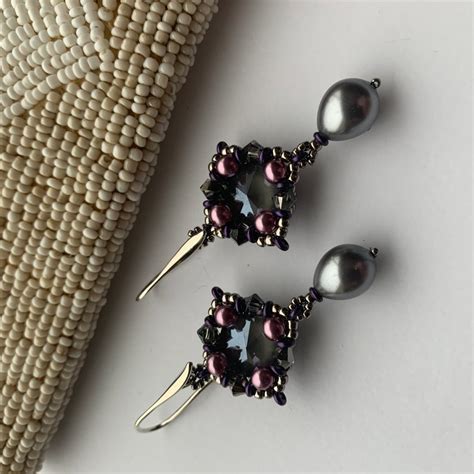 Image result for Crystal Earring Tutorial