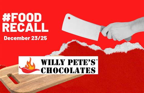 Willy Pete’s Chocolates Recall: Undeclared Almond Allergen