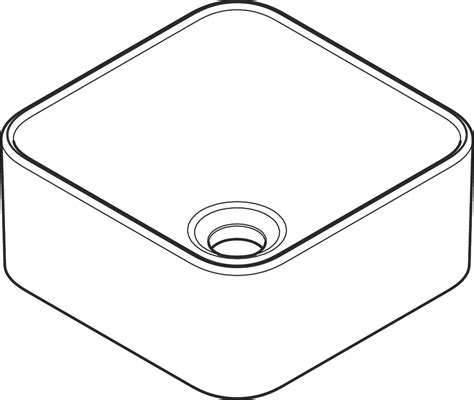 hansgrohe Washbasins: Xuniva Q, Wash bowl 300/300 without tap hole and ...
