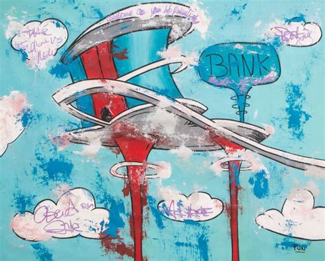 The Jetsons Bank Painting by Carlos Pun | Saatchi Art
