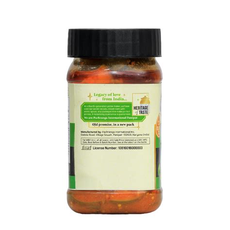 Mango Pickle (Olive Oil) - Pachranga International Pickles – Pachranga ...