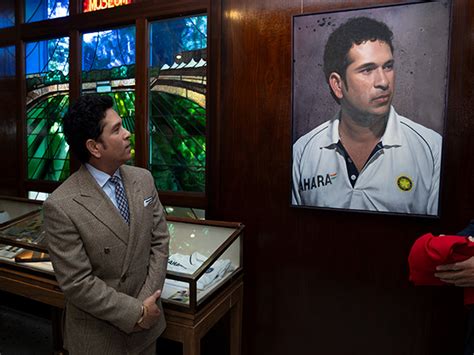 Sachin Tendulkar's portrait unveiled at MCC Museum at Lord's