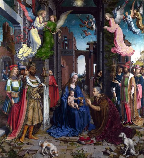 The Adoration of the Kings - Jan Gossaert (Mabuse) | Idee farbe, Mabuse ...