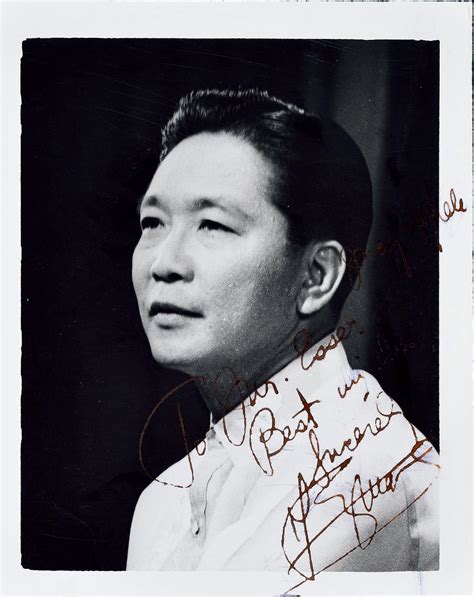 菲律宾总统”费迪南德·马科斯（Ferdinand Marcos）亲笔赠言签名照】拍卖品_图片_价格_鉴赏_摄影_雅昌艺术品拍卖网