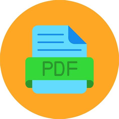Ícone em PDF | Vetor Premium