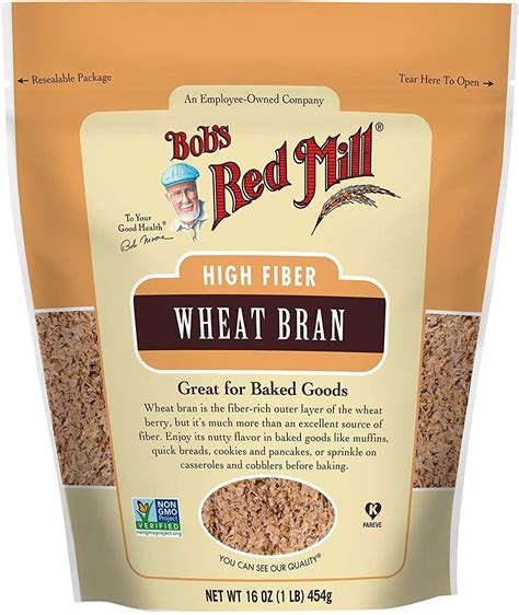 Amazon.com : Bob's Red Mill Organic High Fiber Oat Bran Hot Cereal, 18 ...