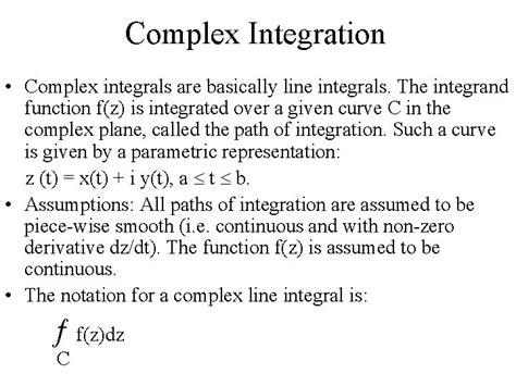 Image result for Complex Integrals