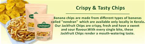 Safe Products Kerala Banana Chips (Made in Coconut Oil) and Jackfruit ...