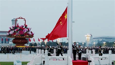 宁波市举行国庆升国旗仪式-升国旗,-中国宁波网-新闻中心