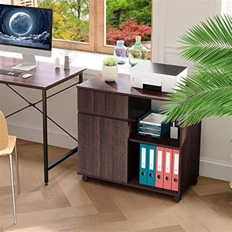 Mobile Lateral Filing Cabinet - Wood File Cabinet, | Ubuy India