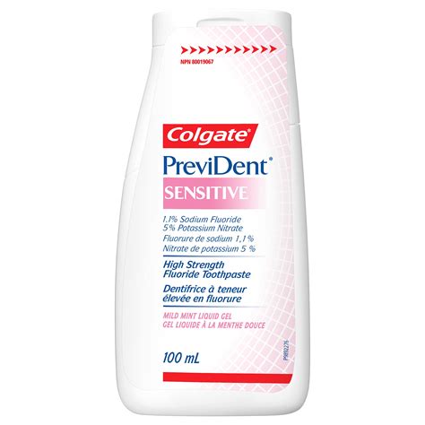 Colgate PreviDent 5000 Plus Sensitive Fluoride Toothpaste 100 mL - Prevident Enamel Protection ...