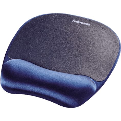 Memory Foam Mouse Pad Wrist support - Saphire | Fellowes Beswick