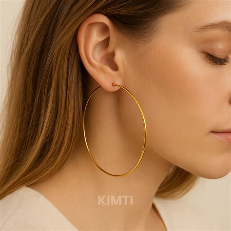 Buy Bling Gold Hoops Earring in India at Best Price - Zop by Shiprocket