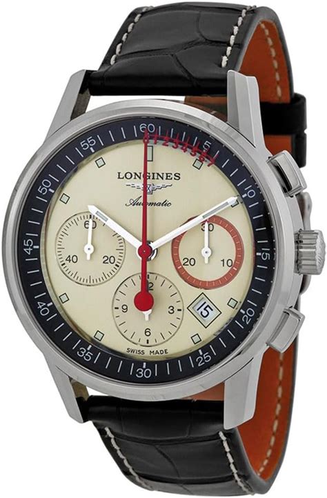 Longines Heritage Column Wheel Chronograph Record India | Ubuy