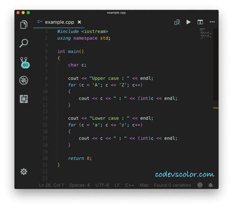 Image result for Program CDisplay ASCII-Code