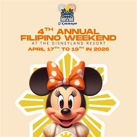 4th Annual Filipino Weekend at the Disneyland Resort, Disneyland Resort ...