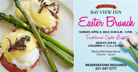 Easter Brunch Buffet - Petoskey Area