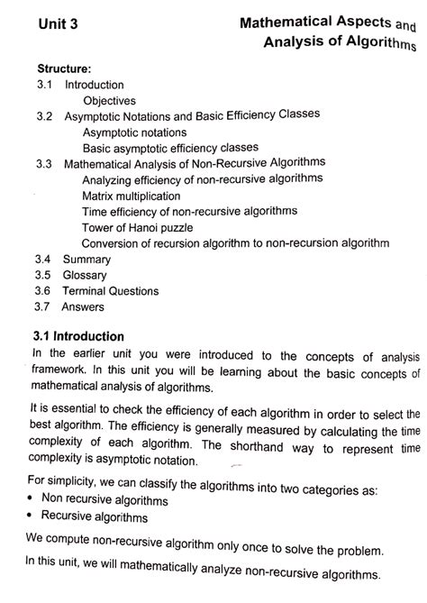 Mathematical Analysis of Algorithms - Asymptotic Notations & Efficiency ...