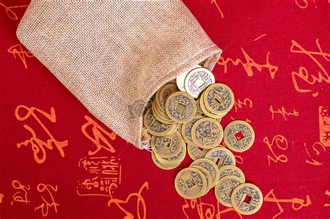 麻袋中国风清代铜钱拍摄高清图片下载-正版图片500123569-摄图网
