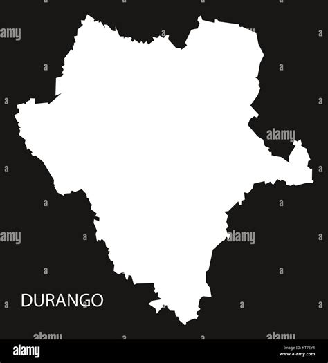 Map of durango hi-res stock photography and images - Alamy