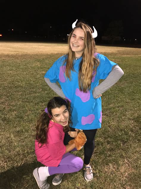 Monster's Inc. Sully and Boo halloween costume. | Boo halloween costume ...
