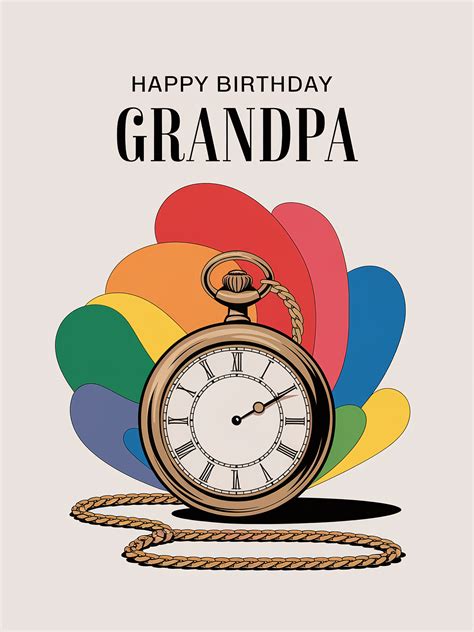 Free Download Happy Birthday Grandpa Sign