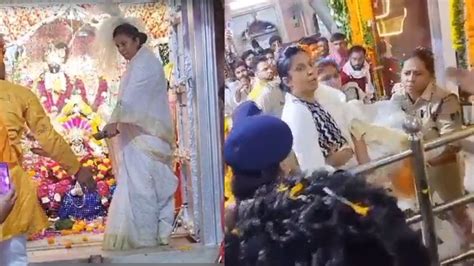 daughter in law of Panna royal family forcefull stopped aarti with ...