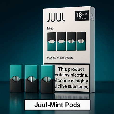 JUUL Pods Mint 18MG Online - Fast Delivery In Dubai