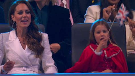 Kate Middleton and Princess Charlotte caught singing in missed moment ...