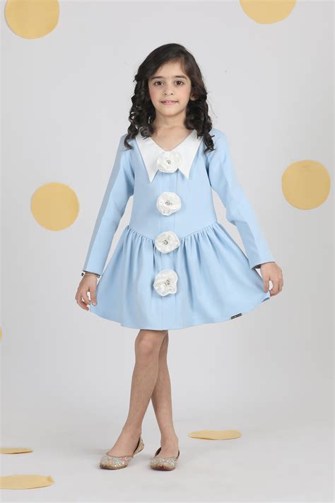 Dress With 3D Flowers