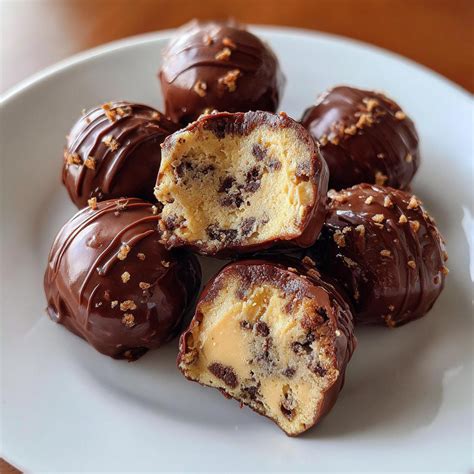 Irresistible Chocolate Chip Cookie Dough Truffles in 30 Minutes ...