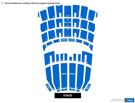The Shrine Auditorium Seating Map Profile For Point Place War Memorial