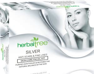 Herbal Tree Silver Facial Kit purifies skin Tissues & Restore the ...