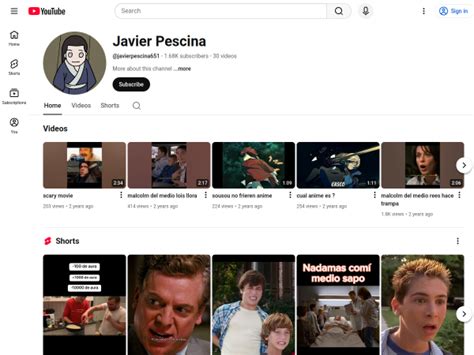 Javier Pescina - YouTube - LinkTw.in - Share your videos with friends ...