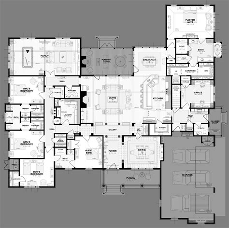 5 Bedroom House Plans | My Plans - Help Needed with Bedroom Arrangement