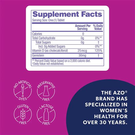 AZO® Daily Menopause Support + Vitamin D Tablets | Buy Supplements for Menopause Relief - AZO