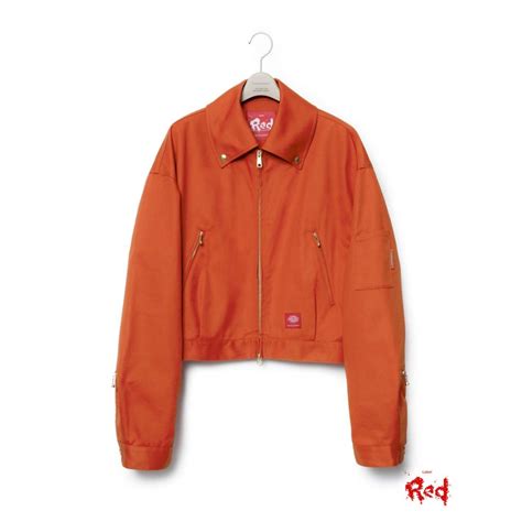 FUMITO GANRYU Red Label × Dickies Distortion Eisenhower Jk | MAROON ...