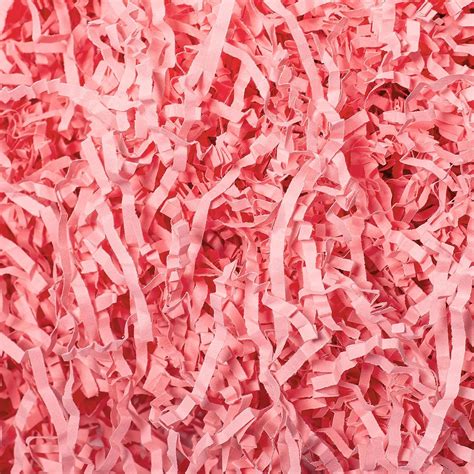 Amazon.com: Mcfleet 2 LB Crinkle Cut Paper Shred Filler Light Pink ...