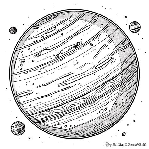 Neptune Coloring Pages - Free & Printable!
