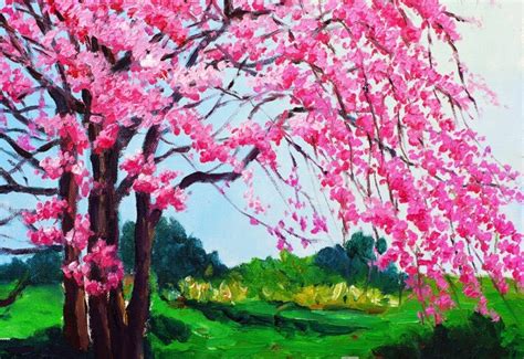 Buy Cherry Blossom Tree Wallpaper – From ₹99/sq ft