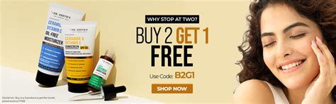 Buy 2 Get 1 FREE on Skincare Products | B2G1 – Dr Sheth's