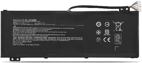 WISTAR AP18E7M AP18E8M Battery for Acer Nitro 5 AN515-54 AN517-51 AN515 ...