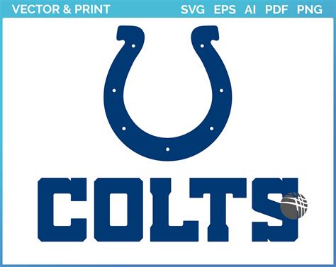 Indianapolis Colts - Wordmark Logo (2020) - Football Sports Vector SVG ...