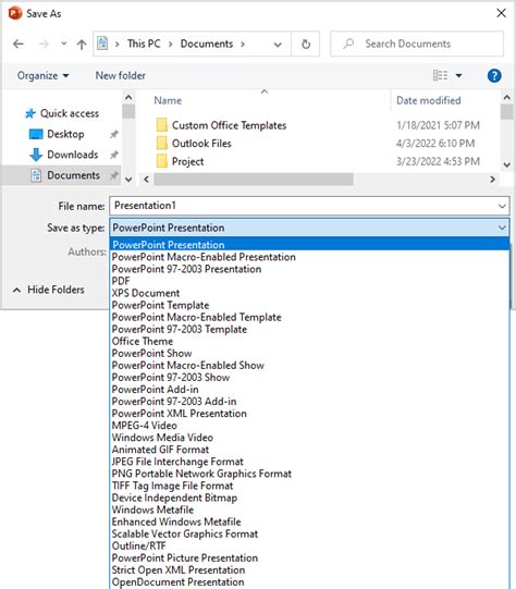 Image result for How Do You Save a PowerPoint Presentation