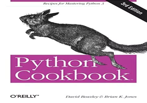 Python Cookbook 的图像结果